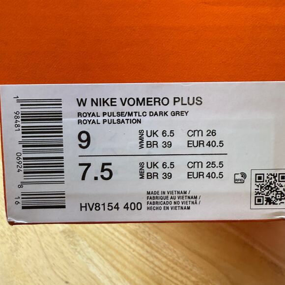 Nike Women's Size 9 Vomero Plus (HV8154 400) Sneaker Trainer Running Pink - Picture 11 of 11